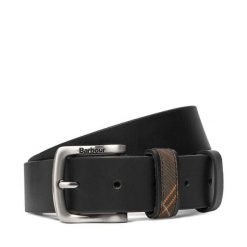 Pasek Męski Barbour. Czarne paski męskie Barbour, bez wzorów. Za 199.99 zł.