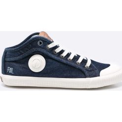 Pepe Jeans - Tenisówki Industry Blue Denim. Trampki męskie marki Pepe Jeans. W wyprzedaży za 259.90 zł.