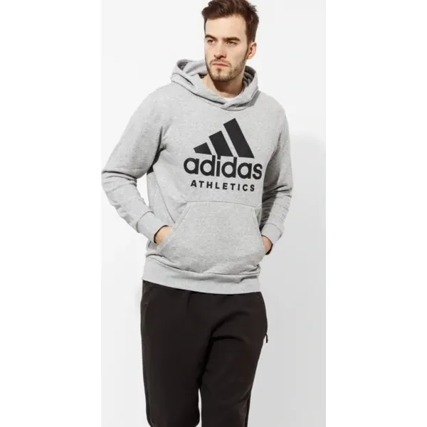 Adidas Bluza Sid Branded P/o , szary, rozmiar L. Szare bluzy z kapturem męskie ADIDAS, l, bez wzorów, z bawełny, z kapturem. W wyprzedaży za 169.99 zł.