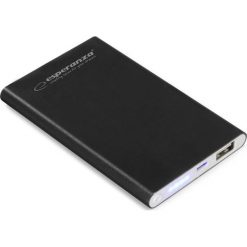 Powerbank Esperanza Nucleus 4400mAh Czarny (EMP116K). Powerbanki marki Esperanza. Za 24.99 zł.