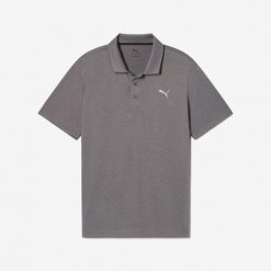 Koszulka polo do golfa z krótkim rękawem męska Puma Icon 2.0. Koszulki polo męskie COBRA PUMA GOLF, l, bez wzorów, z dzianiny, eleganckie, bez kołnierzyka, bez ramiączek. Za 159.99 zł.