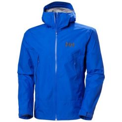Kurtka wodoodporna Helly Hansen Verglas Infinity Shellt 2.0. Niebieskie kurtki męskie Helly Hansen, l, bez wzorów, bez ramiączek, bez kaptura. W wyprzedaży za 1,313.50 zł.