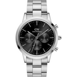 Daniel Wellington Mężczyźnizegarek Daniel Wellington Iconic Link srebrny - stal nierdzewna Zegarki męskie 1 ct Czarny Męskie. Czarne zegarki męskie Daniel Wellington, z materiału, srebrne. Za 1,077.39 zł.