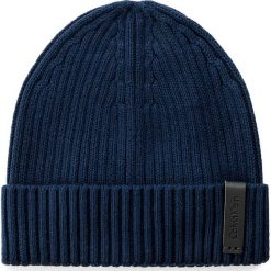Czapka CALVIN KLEIN - Octave Hat K50K501334 411. Niebieskie czapki męskie Calvin Klein, z bawełny. W wyprzedaży za 159.00 zł.