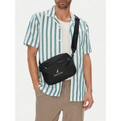 Saszetka Nautica. Czarne saszetki męskie Nautica, bez wzorów, małe. Za 89.99 zł.