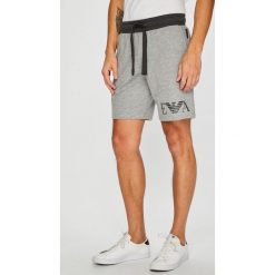 Emporio Armani - Szorty. Szare szorty męskie Emporio Armani, z bawełny, casualowe. Za 339.90 zł.