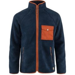 Kurtka polarowa męska Fjallraven Vardag Pile Fleece. Niebieskie kurtki męskie Fjällräven, m, bez wzorów, z polaru, sportowe, bez ramiączek, bez kaptura. Za 893.60 zł.
