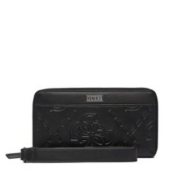 Portfel Guess. Czarne portfele męskie Guess, z aplikacjami. Za 259.99 zł.