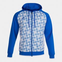 Bluza do piłki nożnej męska Joma Supernova III. Białe bluzy nierozpinane męskie Joma, m, bez wzorów, bez ramiączek, bez kaptura. W wyprzedaży za 222.05 zł.