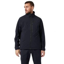 Kurtka Helly Hansen hp racing lifaloft. Niebieskie kurtki męskie Helly Hansen, l, bez wzorów, sportowe, bez ramiączek, bez kaptura. W wyprzedaży za 730.70 zł.