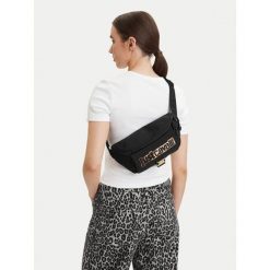 Nerka Just Cavalli. Czarne saszetki męskie Just Cavalli, bez wzorów, małe. Za 513.99 zł.