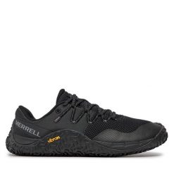 Buty do biegania Merrell. Czarne buty do biegania męskie Merrell, bez wzorów, bez zapięcia, do biegania. Za 419.99 zł.