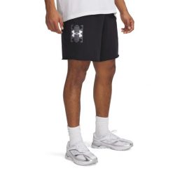 Spodenki Under Armour Ua Rival Terrylogo8inshort Dorosłych. Czarne szorty sportowe męskie Under Armour, bez wzorów, sportowe. W wyprzedaży za 199.00 zł.