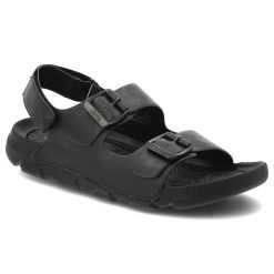 Czarne Sandały Jeep Stylowe Obuwie Męskie. Czarne sandały męskie Jeep, bez zapięcia. Za 249.00 zł.