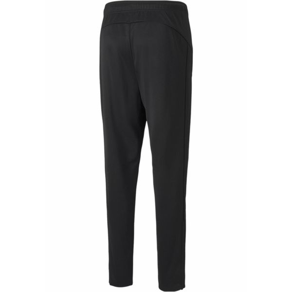 Męskie spodnie dresowe z trykotu Active PUMA Black. Czarne spodnie dresowe męskie Puma, bez wzorów, z dresówki. W wyprzedaży za 148.05 zł.