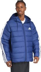 Kurtka męska adidas Essentials CLIMAWARM 3-Stripes niebieska JX7771 M. Niebieskie kurtki męskie ADIDAS, m, bez wzorów, bez ramiączek, bez kaptura. Za 614.51 zł.