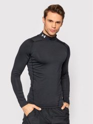 Under Armour Koszulka techniczna HeatGear® Mock 1369606 Czarny Skinny Fit. Czarne t-shirty sportowe męskie Under Armour, l, bez wzorów, z syntetyku, sportowe, bez ramiączek. Za 109.99 zł.