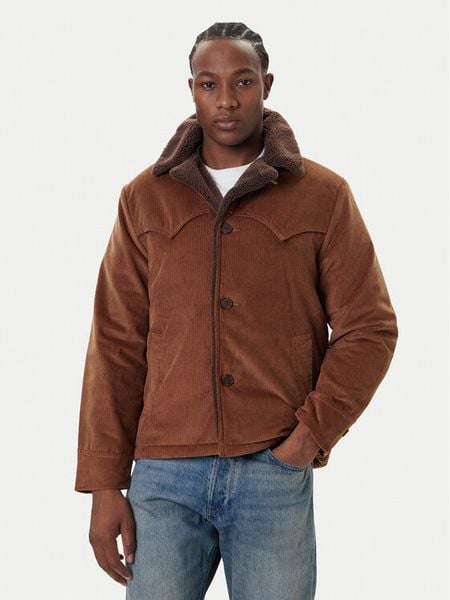 Levi's® Kurtka przejściowa Durham 003GP-0000 Brązowy Relaxed Fit. Brązowe kurtki męskie m, bez wzorów, ze sztruksu, bez ramiączek, bez kaptura. Za 549.99 zł.