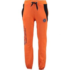 Spodnie dresowe "Mirana" w kolorze pomarańczowym. Brązowe spodnie dresowe męskie marki Geographical Norway, z aplikacjami, z dresówki. W wyprzedaży za 117.95 zł.