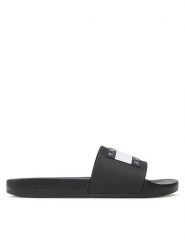 Tommy Jeans Klapki Pool Slide Ess EM0EM01191 Czarny. Czarne klapki i japonki męskie Tommy Jeans, bez wzorów, z jeansu. Za 119.99 zł.