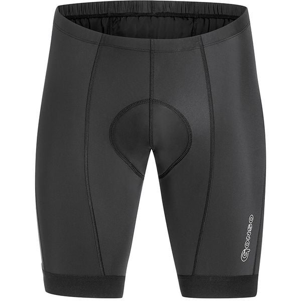 Spodenki rowerowe Gonso California. Czarne szorty sportowe męskie Gonso, bez wzorów, sportowe. Za 361.50 zł.