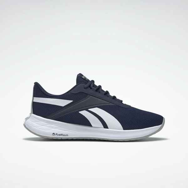 Buty do chodzenia męskie Reebok Energen Plus. Białe buty do biegania męskie Reebok, bez wzorów, z gumy, bez zapięcia, do biegania. Za 214.00 zł.