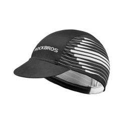Czapka rowerowa Rockbros MZ100. Czarne czapki męskie ROCKBROS, bez wzorów, sportowe. Za 49.99 zł.