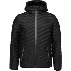 Kurtka Loap Jenor męska ocieplana czarna 2XL. Czarne kurtki męskie GLOMEX, na zimę, m, bez wzorów, sportowe, bez ramiączek, bez kaptura. Za 291.99 zł.