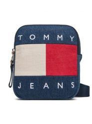 Tommy Jeans Saszetka Tjm Archive Denim Reporter AM0AM13814 Niebieski. Niebieskie saszetki męskie Tommy Jeans, bez wzorów, z denimu. Za 399.99 zł.