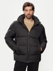 Calvin Klein Kurtka zimowa K10K113476 Czarny Regular Fit. Czarne kurtki męskie Calvin Klein, na zimę, m, bez wzorów, z syntetyku, bez ramiączek, bez kaptura. Za 689.99 zł.
