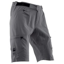 Spodenki rowerowe LEATT Shorts MTB Enduro 2.0. Szare szorty sportowe męskie LEATT, bez wzorów, sportowe. W wyprzedaży za 359.10 zł.