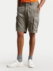 Polo Ralph Lauren Szorty materiałowe 710548502003 Khaki Classic Fit. Brązowe szorty męskie Polo Ralph Lauren, bez wzorów, z bawełny. Za 409.99 zł.