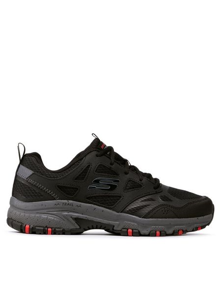 Skechers Trekkingi Hillcrest 237265/BKCC Czarny. Czarne buty trekkingowe męskie Skechers, bez wzorów, z materiału, bez zapięcia, trekkingowe. Za 288.00 zł.