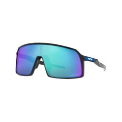 Okulary przeciwsłoneczne Sutro - czarne. Niebieskie okulary przeciwsłoneczne męskie Oakley, bez wzorów, sportowe. Za 590.99 zł.