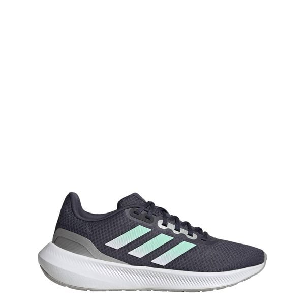 Buty Runfalcon 3.0. Niebieskie buty do biegania męskie ADIDAS, bez wzorów, z materiału, bez zapięcia, do biegania. Za 219.00 zł.