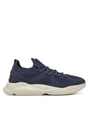 HUGO Sneakersy Leon 50553232 Granatowy. Niebieskie buty sportowe na co dzień męskie Hugo, m, bez wzorów, z materiału, bez ramiączek, bez kaptura. Za 679.99 zł.