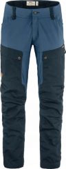 Spodnie keb-555 520-dark navy-uncle blue-50 (l) FJALLRAVEN. Niebieskie długie spodnie sportowe męskie NoName, bez wzorów. Za 938.33 zł.