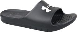 Under Armour Klapki męskie Core Pth 001 czarne r. 44 (3021286-001). Czarne klapki i japonki męskie Under Armour, bez wzorów. Za 53.00 zł.
