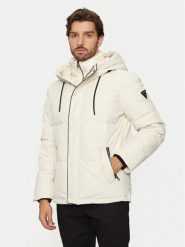 Guess Kurtka zimowa M4BL43 WGJR2 Beżowy Regular Fit. Brązowe kurtki męskie Guess, na zimę, l, z aplikacjami, z syntetyku, bez ramiączek, bez kaptura. Za 1,049.00 zł.