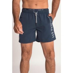 Męska Spodenki kąpielowe moda plażowa elastyczny pas. Niebieskie kąpielówki męskie JAY-PI, l, bez wzorów, z materiału. Za 195.99 zł.
