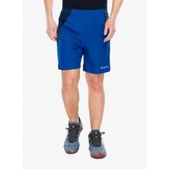 Spodenki turystyczne męskie Columbia Three Pitch Short. Niebieskie szorty sportowe męskie Columbia, bez wzorów, sportowe. Za 125.99 zł.