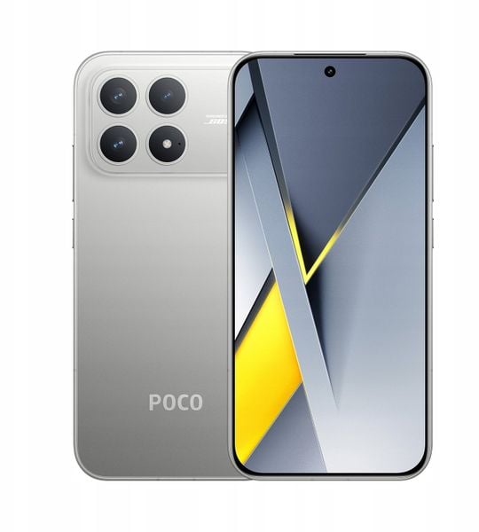 Smartfon POCO MOBILE PHONE F8 PRO/12/256GB SILVER MZB0M60EU MZB0M60EU (6932554474324). Szare smartfony POCO. Za 2,605.24 zł.