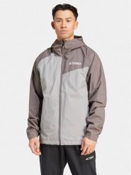 Adidas Kurtka outdoor Terrex Multi 2L RAIN.RDY IP1430 Szary Regular Fit. Szare kurtki outdoor męskie ADIDAS, l, bez wzorów, z syntetyku, bez kaptura, outdoorowe. Za 489.99 zł.