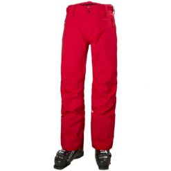 Spodnie narciarskie Helly Hansen Maple. Czerwone spodnie narciarskie i snowboardowe męskie Helly Hansen, bez wzorów, narciarskie. Za 1,362.50 zł.