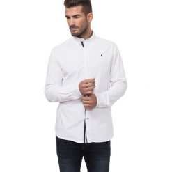 Koszula w kolorze białym. Białe koszule męskie Lonsdale, Kangol, Crosshatch, l, bez wzorów, z bawełny, bez kołnierzyka, bez ramiączek. W wyprzedaży za 94.95 zł.