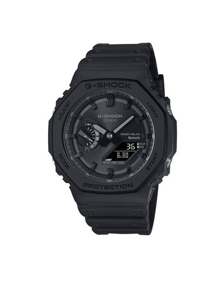 G-Shock Zegarek GA-B2100-1A1ER Czarny. Czarne zegarki męskie G-Shock. Za 589.99 zł.
