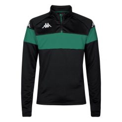 Bluza Kappa Dovare. Czarne bluzy nierozpinane męskie Kappa, xl, bez wzorów, sportowe, bez ramiączek, bez kaptura. Za 165.30 zł.