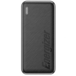 Ładowarka zewnętrzna powerbank 30000 mAh. Czarne powerbanki Energizer. W wyprzedaży za 179.75 zł.