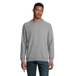 Bluza Sol's Nelson. Szare bluzy nierozpinane męskie SOL'S, m, bez wzorów, bez ramiączek, bez kaptura. Za 211.50 zł.