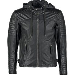 Freaky Nation MOTORHOOD Kurtka skórzana black. Kurtki męskie marki Freaky Nation. W wyprzedaży za 428.45 zł.